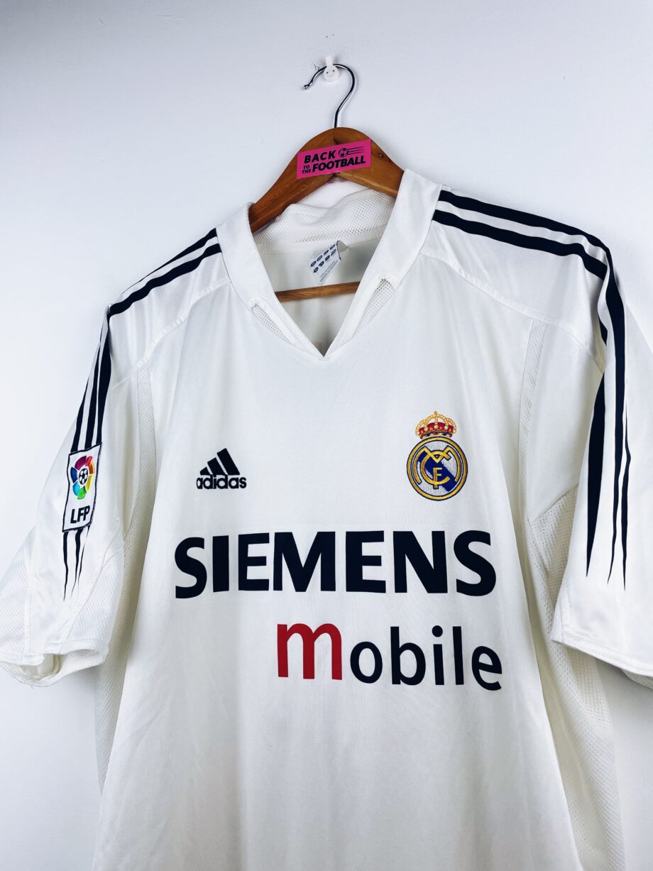 maillot vintage domicile Real Madrid 2004/2005 floqué Beckham #23