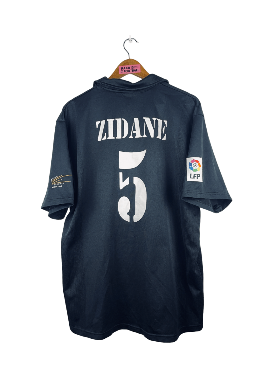 maillot vintage extérieur Real Madrid 2002/2003 floqué Zidane #5