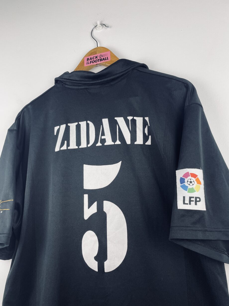 maillot vintage extérieur Real Madrid 2002/2003 floqué Zidane #5