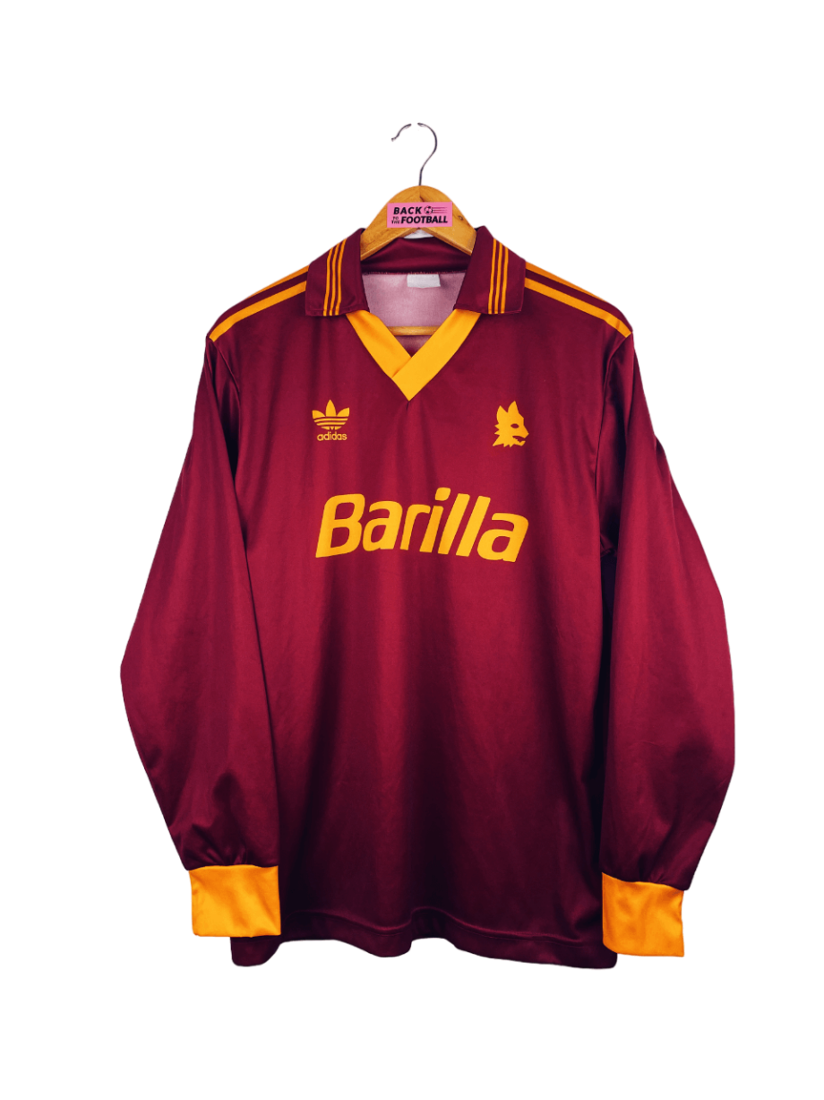 maillot vintage domicile AS Roma 1993/1994 manches longues