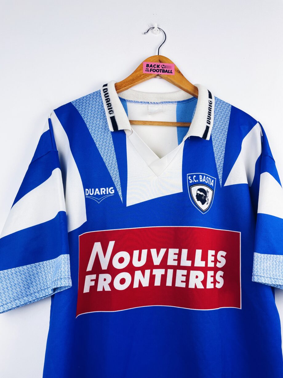 maillot vintage domicile SC Bastia 1994/1995