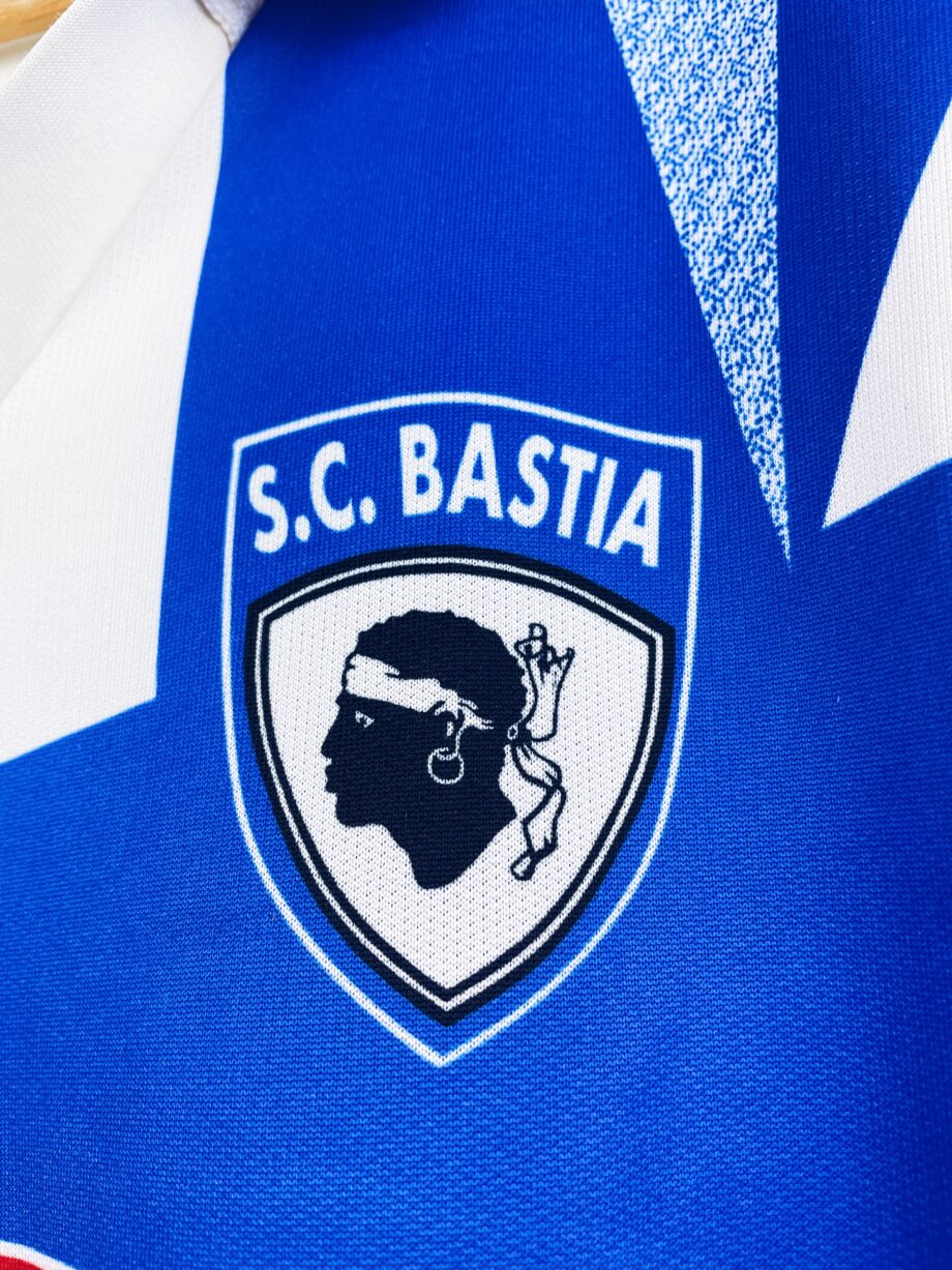 maillot vintage domicile SC Bastia 1994/1995