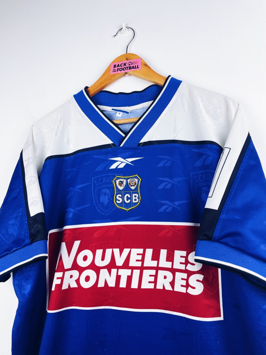 maillot vintage domicile SC Bastia 1999/2000