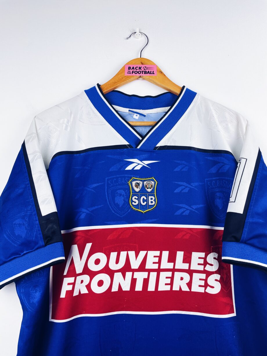 maillot vintage domicile SC Bastia 1999/2000