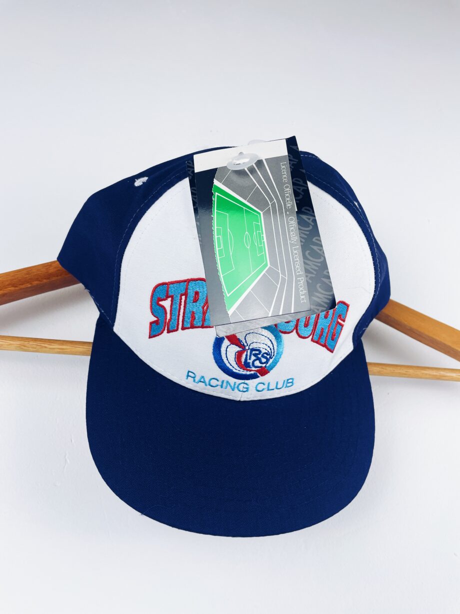 casquette vintage RC Strasbourg 1990s