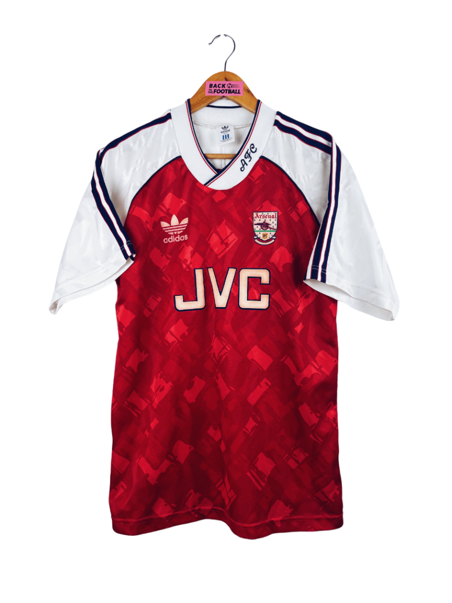 maillot vintage domicile d'Arsenal 1990/1992