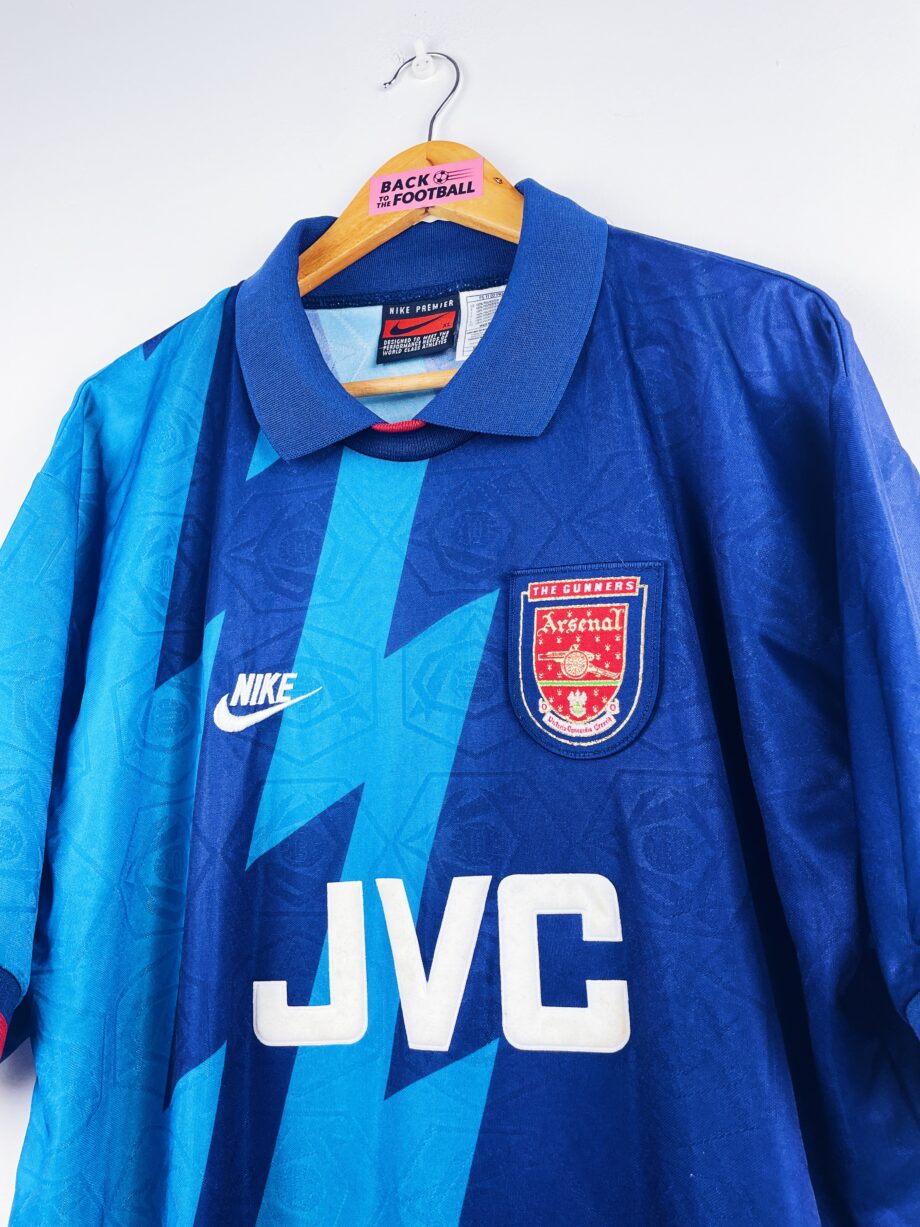 maillot vintage extérieur Arsenal 1995/1996