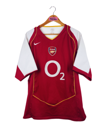 maillot vintage domicile d'Arsenal 2004/2005