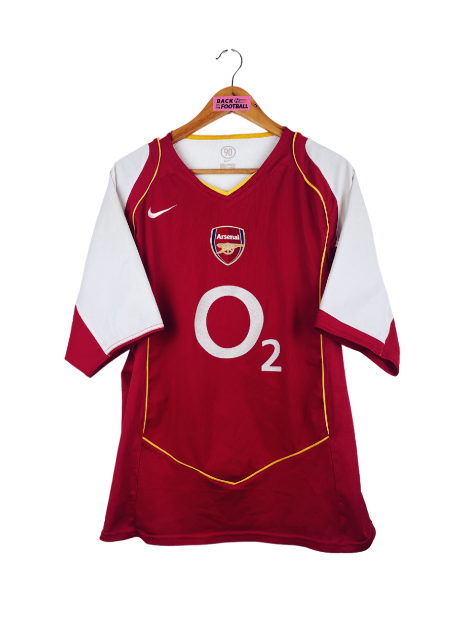 maillot vintage domicile d'Arsenal 2004/2005