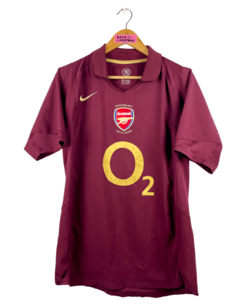 maillot vintage domicile Arsenal 2005/2006