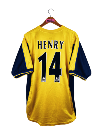 maillot vintage extérieur d'Arsenal 1999/2000 floqué Henry #14