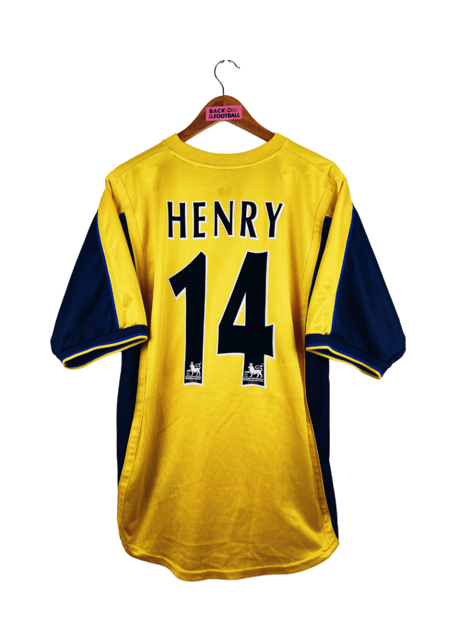 maillot vintage extérieur d'Arsenal 1999/2000 floqué Henry #14