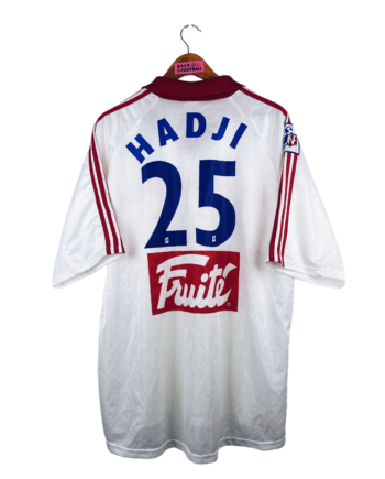 maillot vintage domicile de l'AS Nancy Lorraine porté (match worn) par Youssouf Hadji #25