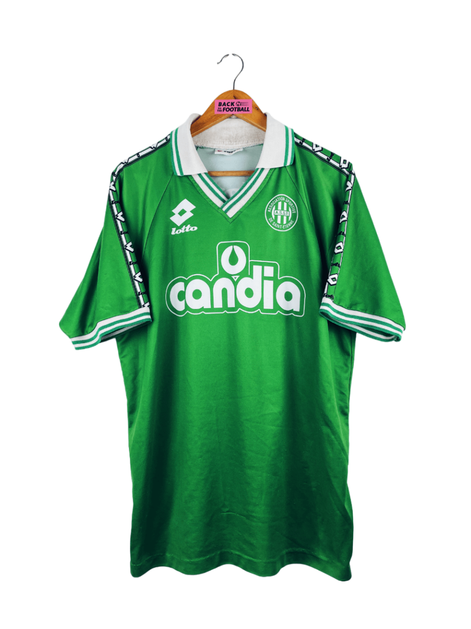 maillot vintage domicile AS Saint-Etienne 1995/1996 player issue