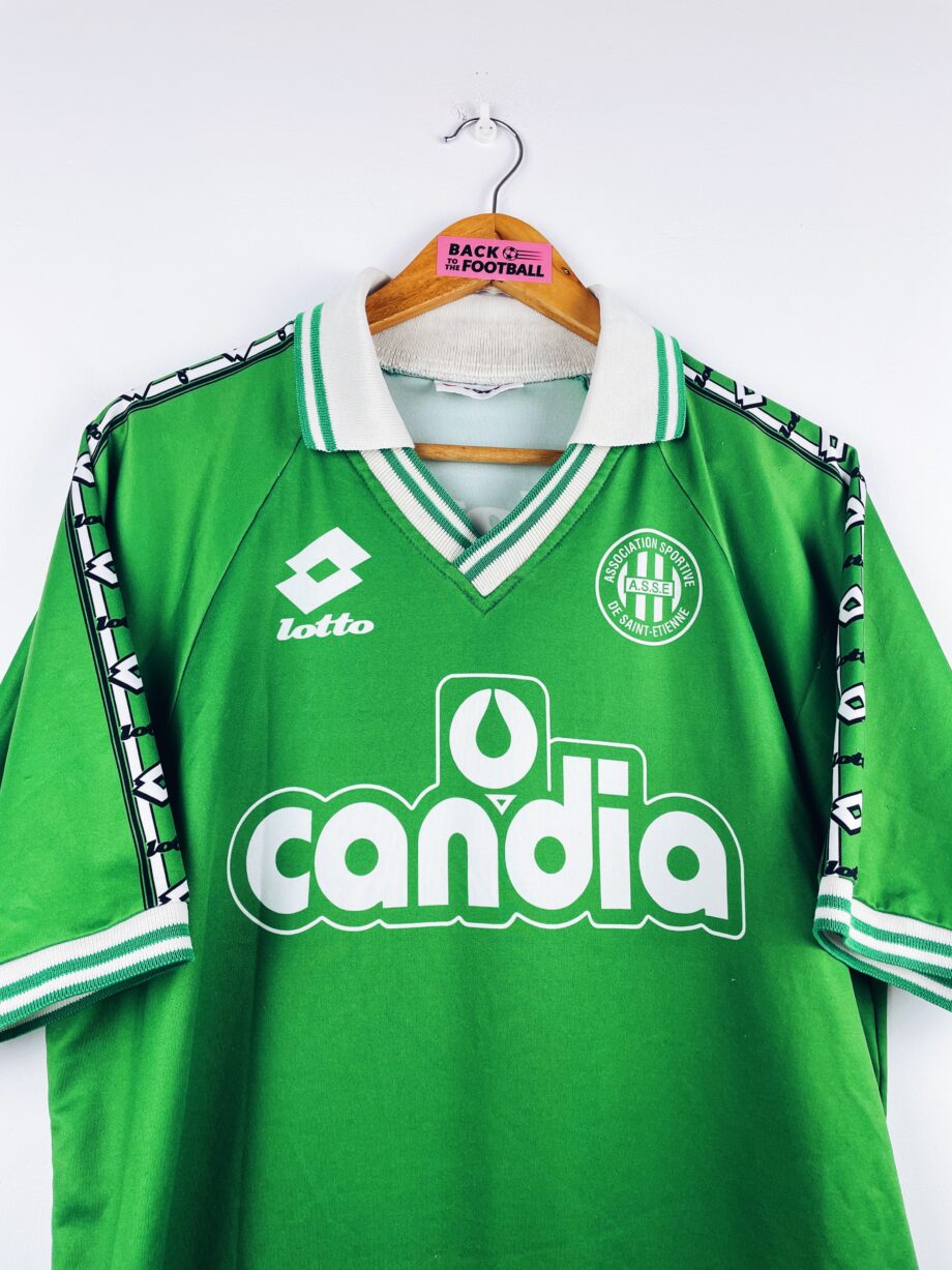 maillot vintage domicile AS Saint-Etienne 1995/1996 player issue