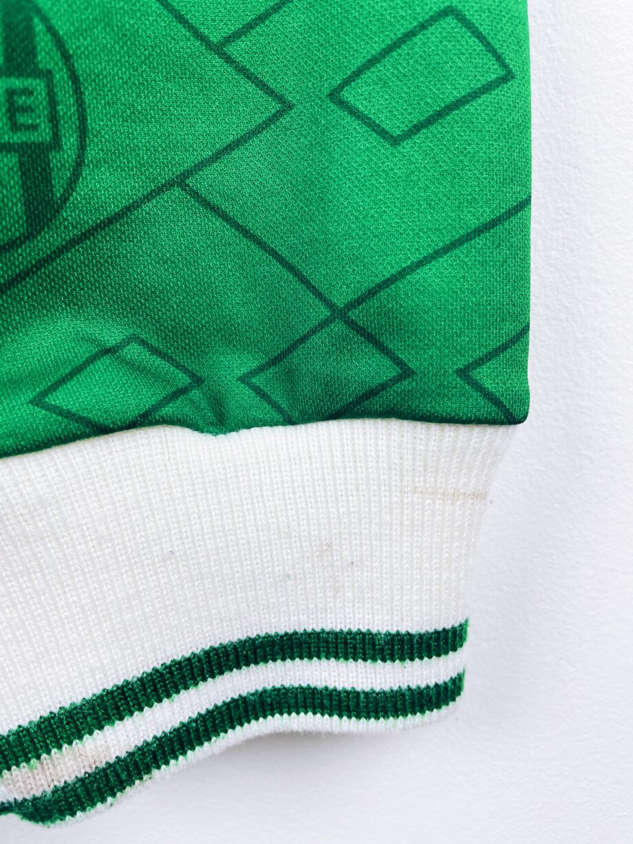 maillot vintage domicile de l'AS Saint-Etienne 1995/1997 manches longues issu du stock pro (player issue)