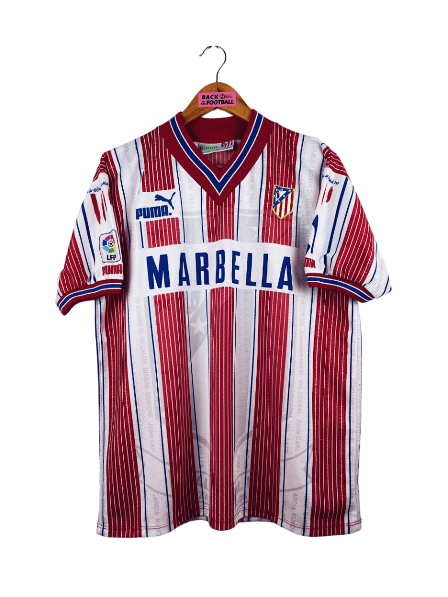 maillot vintage Atletico Madrid 1996 finale Copa del Rey