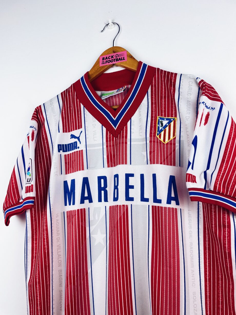 maillot vintage Atletico Madrid 1996 finale Copa del Rey