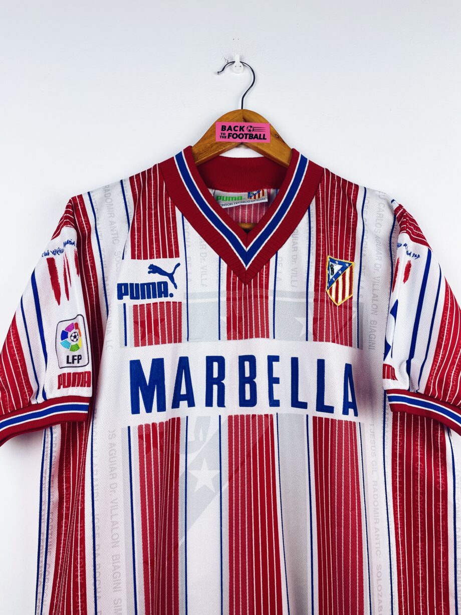 maillot vintage Atletico Madrid 1996 finale Copa del Rey