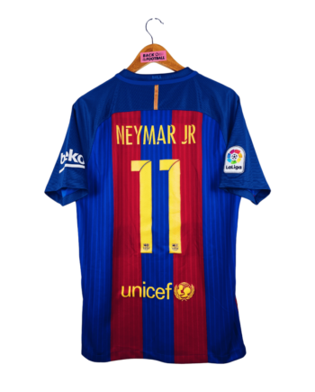 maillot vintage domicile Barcelone 2016/2017 floqué Neymar #11