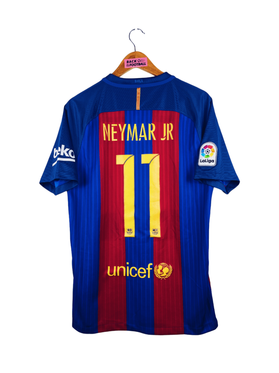 maillot vintage domicile Barcelone 2016/2017 floqué Neymar #11