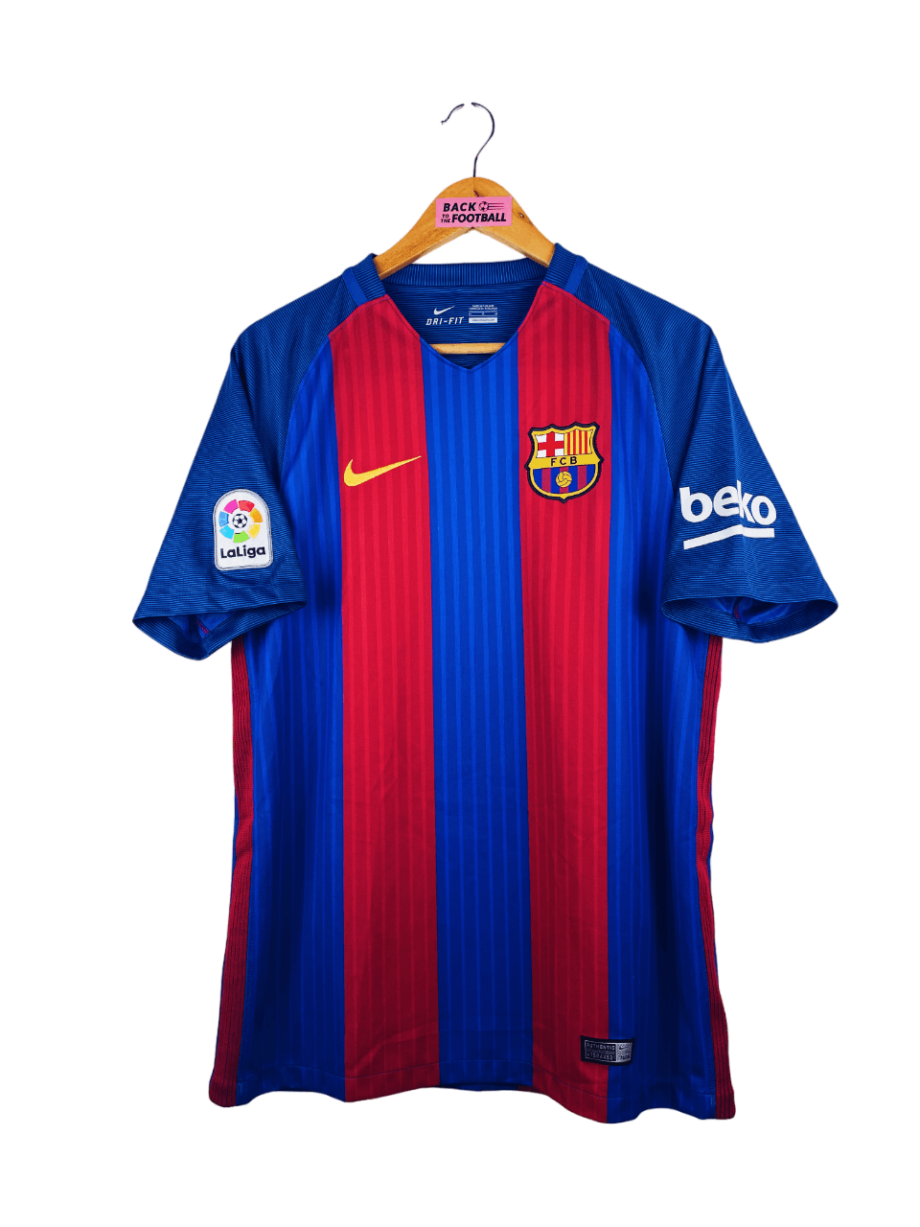 maillot vintage domicile Barcelone 2016/2017 floqué Neymar #11