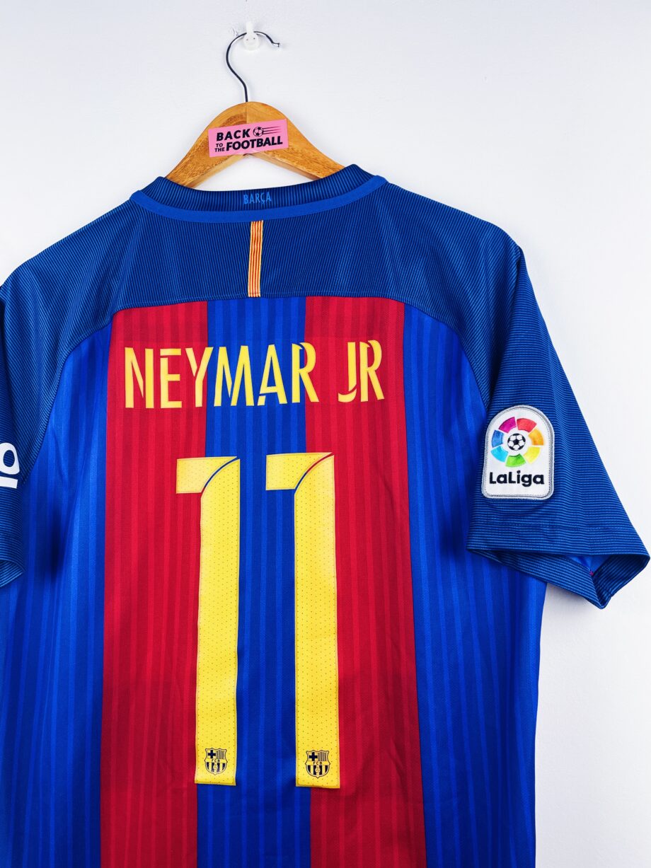 maillot vintage domicile Barcelone 2016/2017 floqué Neymar #11