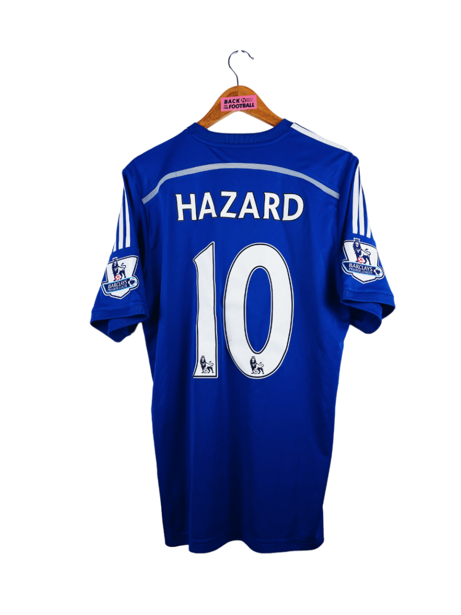 maillot vintage domicile Chelsea 2014/2015 floqué Hazard #10