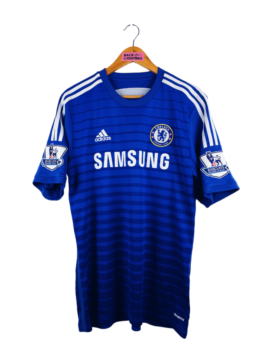 maillot vintage domicile Chelsea 2014/2015 floqué Hazard #10