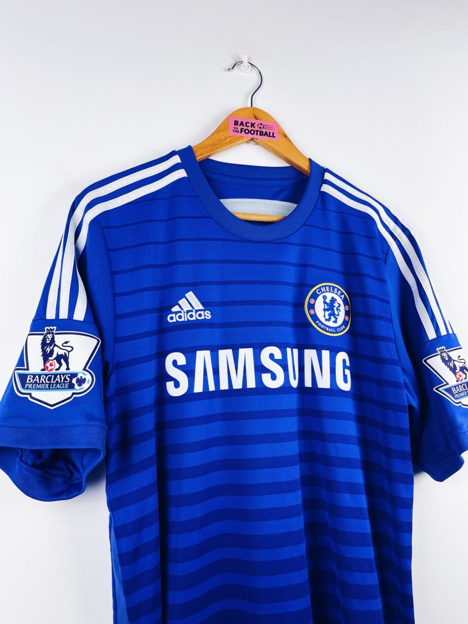 maillot vintage domicile Chelsea 2014/2015 floqué Hazard #10