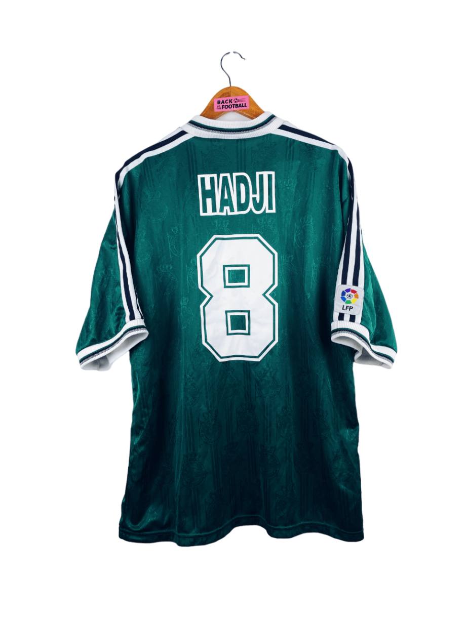 maillot vintage extérieur du Deportivo la Corogne 1997/1998 porté (match worn) par Hadji #8