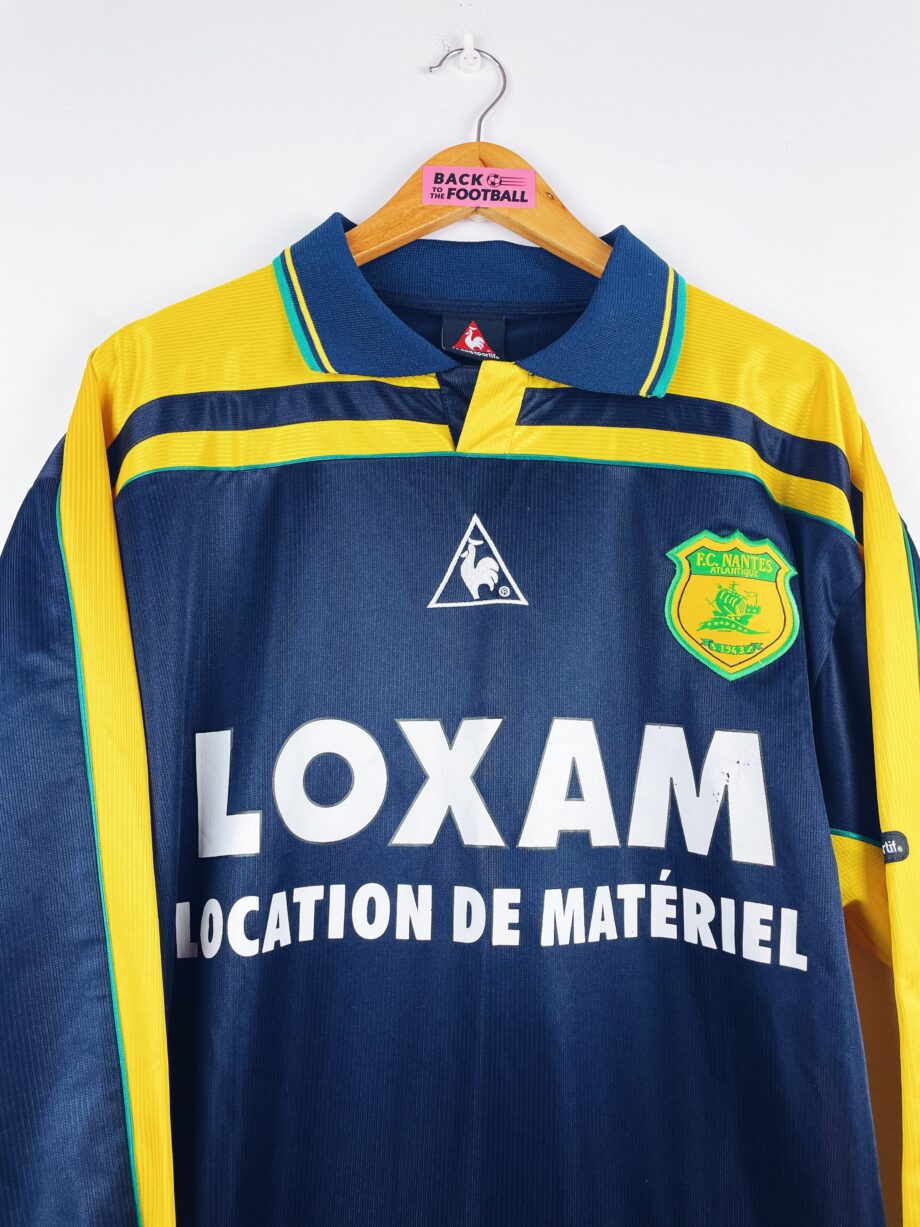 maillot vintage extérieur FC Nantes 2000/2001 manches longues floqué Berson #13