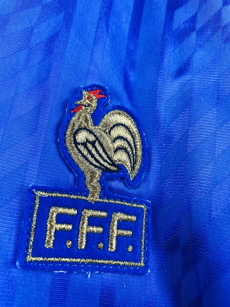 maillot vintage domicile équipe de France 1994 manches longues floqué #20 issu du stock pro (player issue)