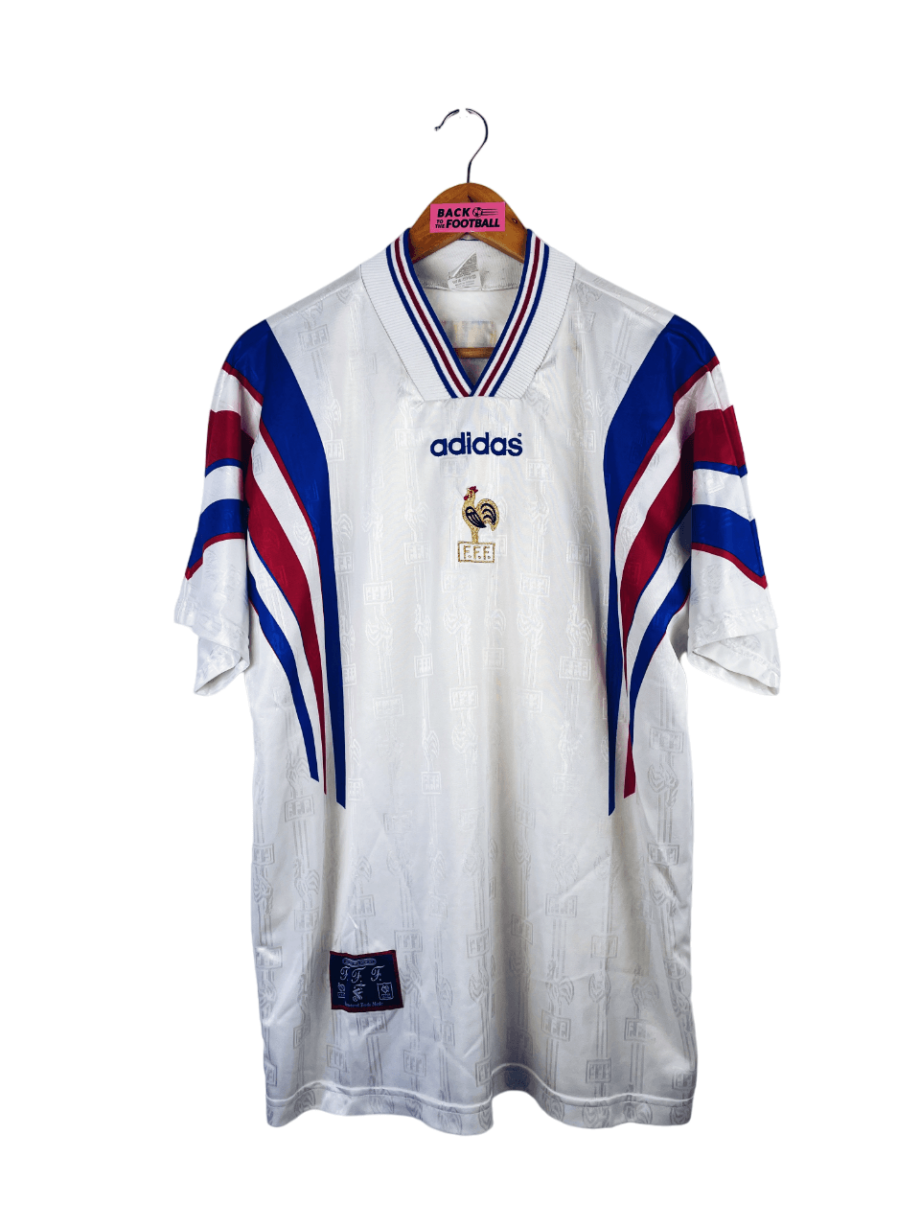 maillot vintage extérieur de l'équipe de France 1996