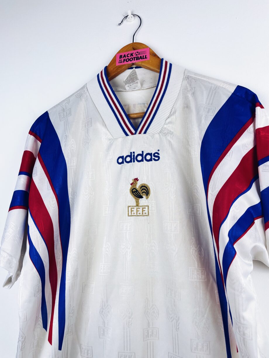 maillot vintage extérieur de l'équipe de France 1996