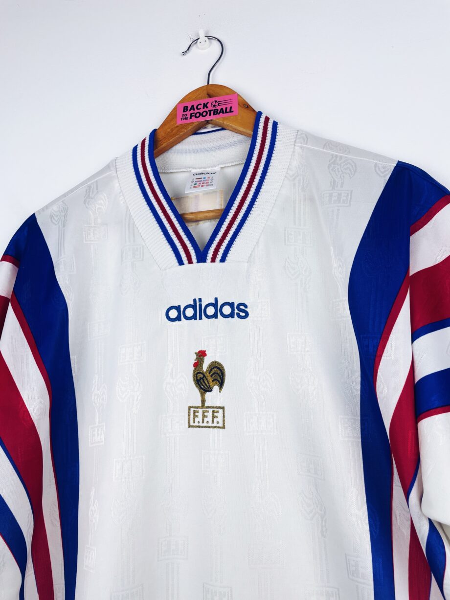 maillot vintage extérieur équipe de France 1996