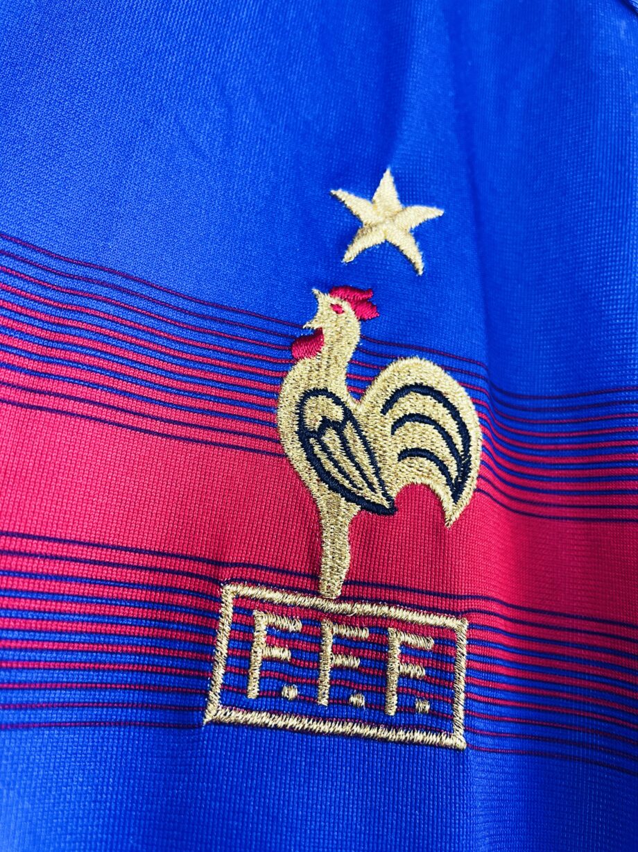 maillot vintage de l'équipe de France 2004 floqué Zidane #10