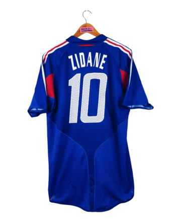 maillot vintage domicile équipe de France 2004 floqué Zidane #10