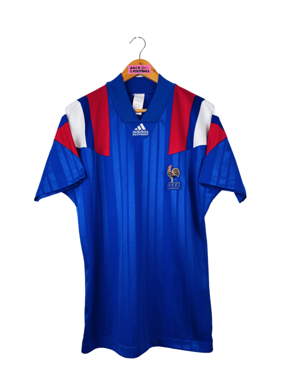 maillot vintage domicile de l'équipe de France 1992