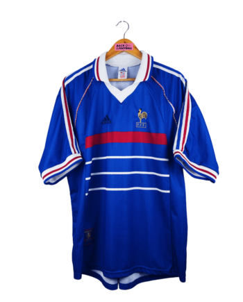 maillot vintage domicile équipe de France 1998