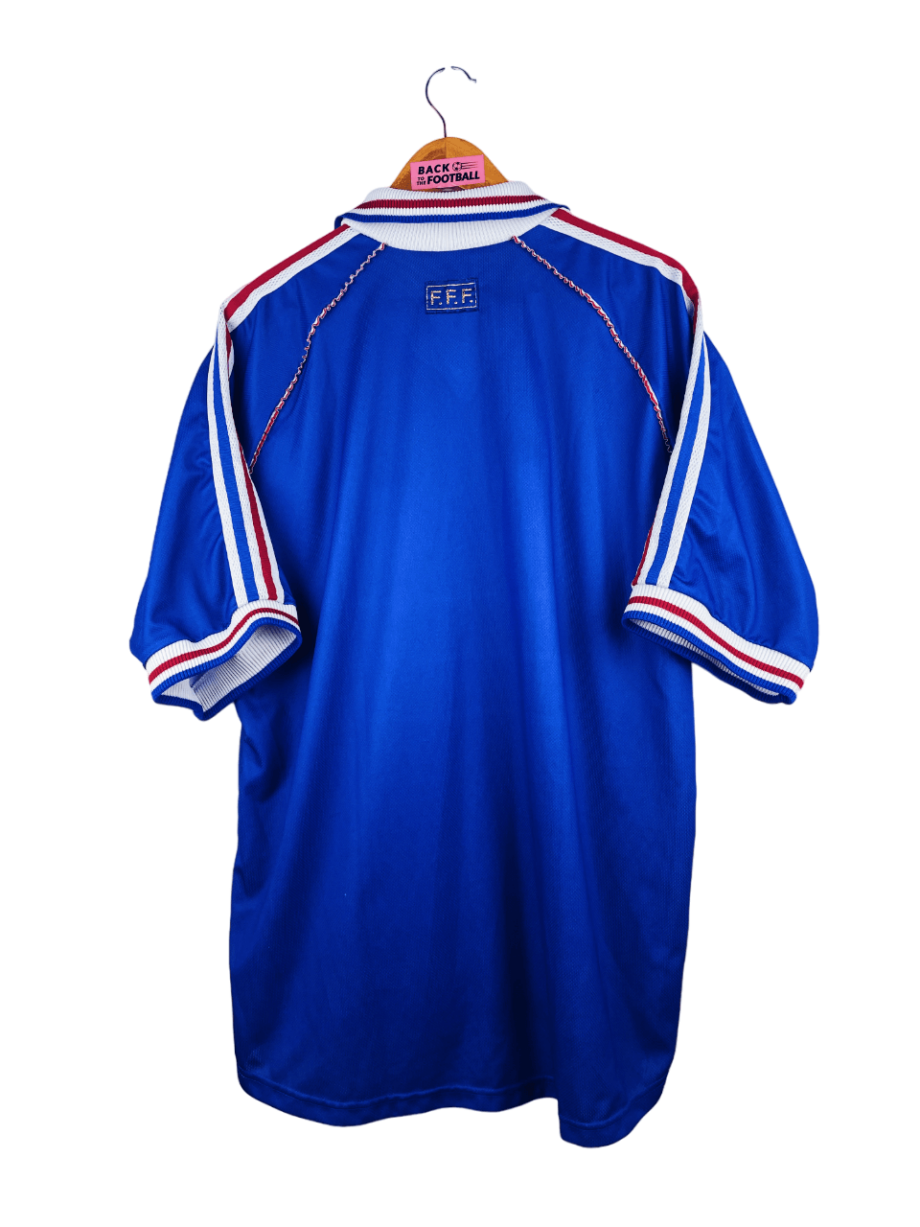 maillot vintage domicile équipe de France 1998