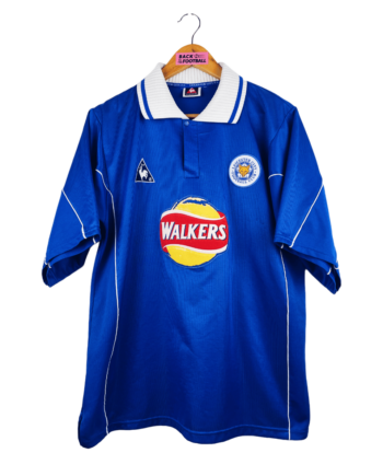 maillot vintage domicile Leicester 2000/2001