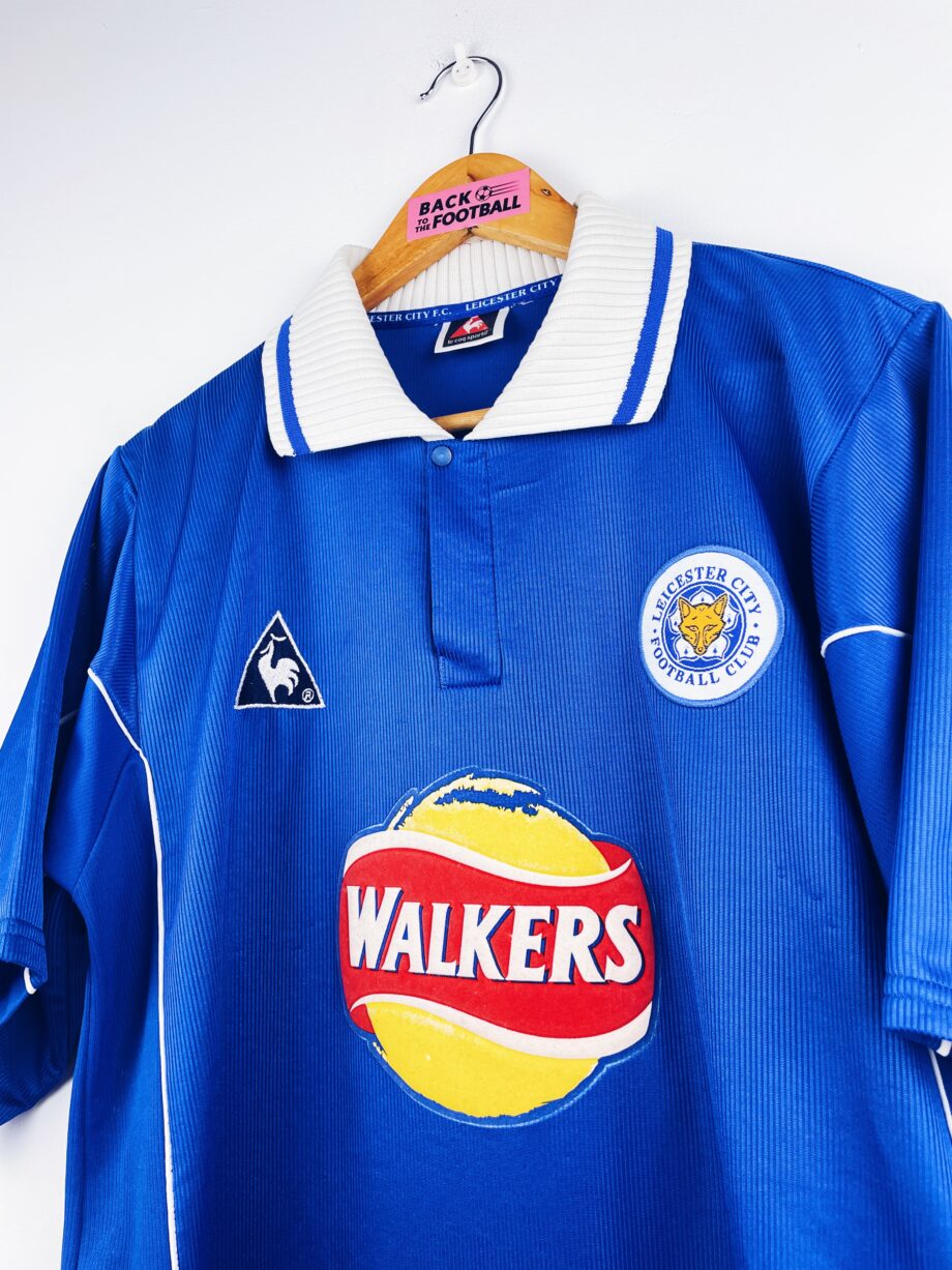 maillot vintage domicile Leicester 2000/2001