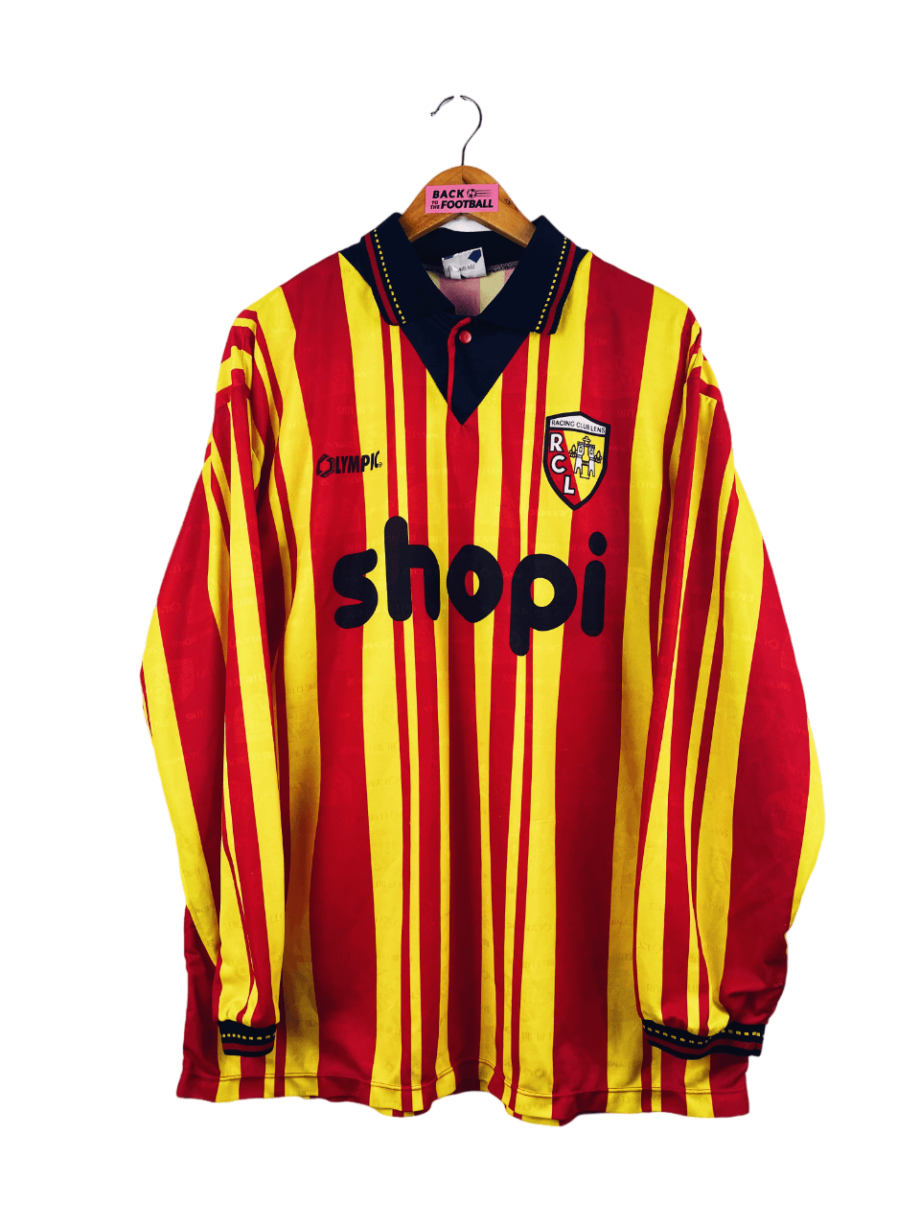 maillot vintage domicile RC Lens 1994/1995 manches longues