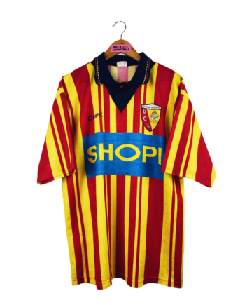 maillot vintage domicile RC Lens 1995/1996 player issue (stock pro)