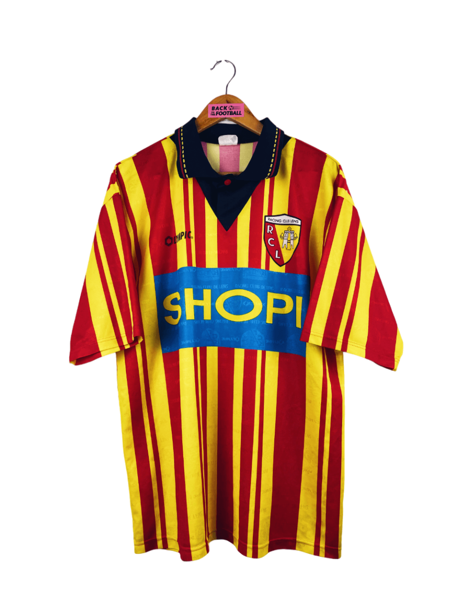 maillot vintage domicile RC Lens 1995/1996 player issue (stock pro)