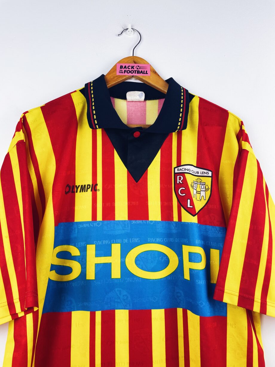 maillot vintage domicile RC Lens 1995/1996 player issue (stock pro)