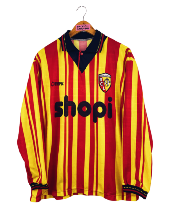 maillot vintage domicile RC Lens 1994/1995 manches longues