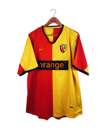 maillot vintage domicile du RC Lens 2001/2002