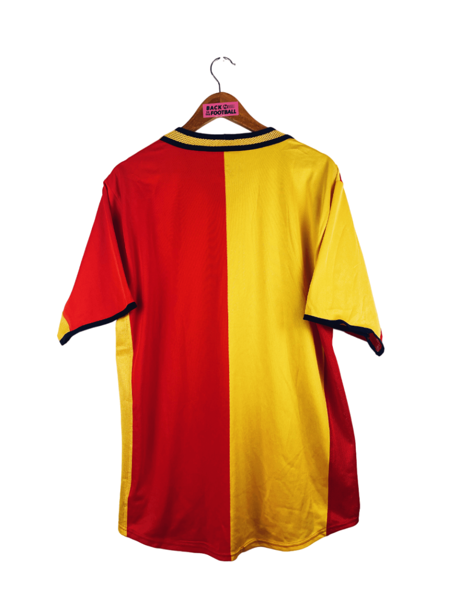 maillot vintage domicile du RC Lens 2001/2002